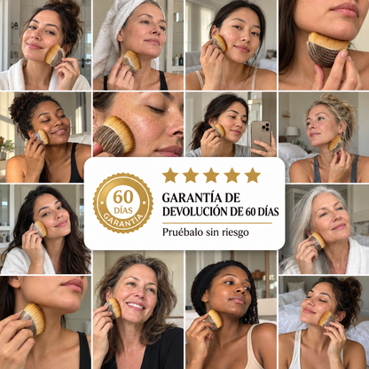 Cepillo facial de contorno